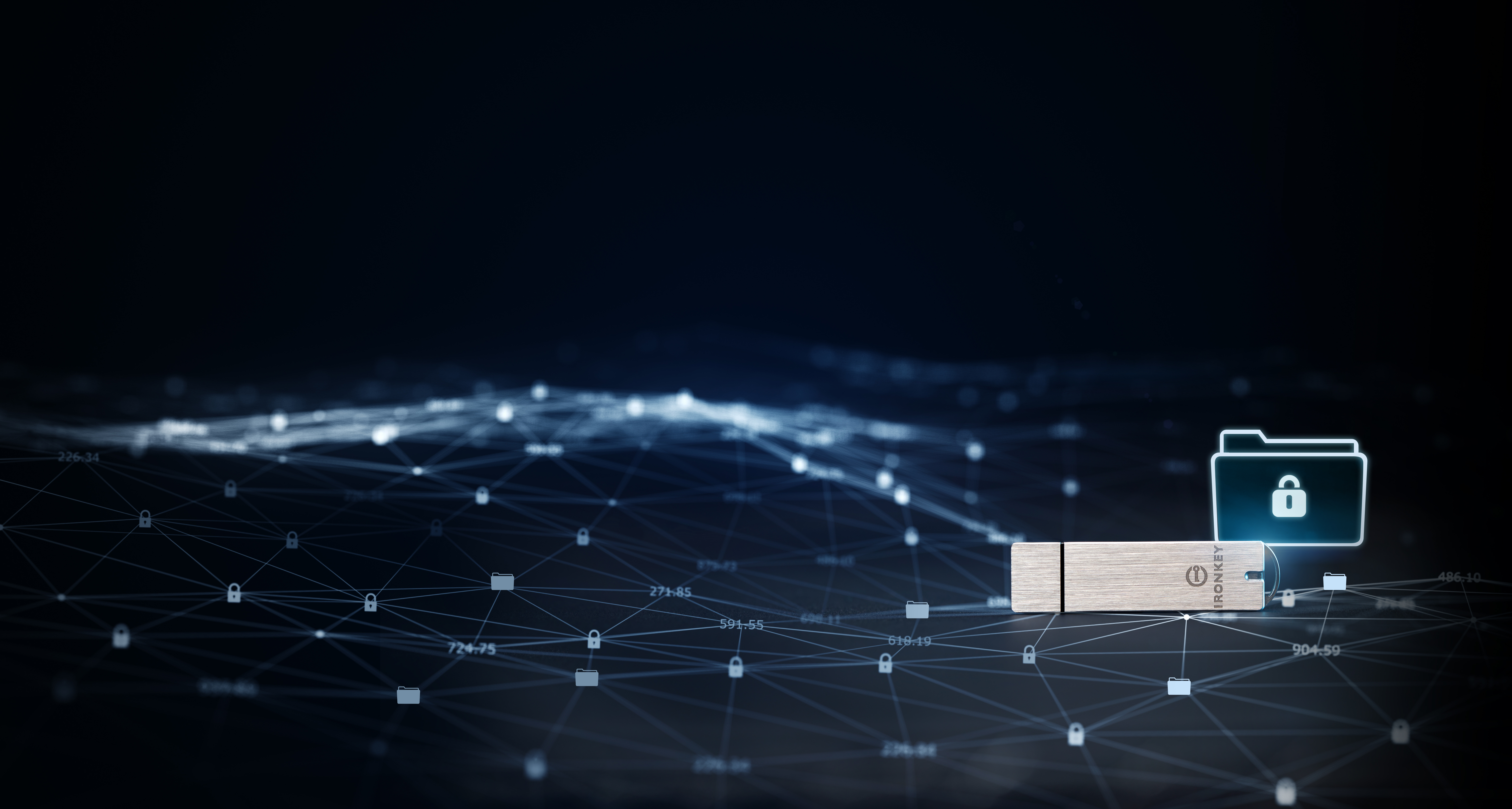 IronKey Basic S1000 - Drive flash USB - encriptado - FIPS 140-2 Level 3 - 64 GB - USB 3.0 - Compatível com TAA - Image 12