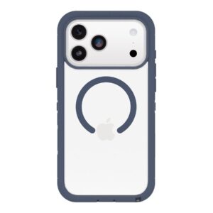 OtterBox Defender Series Pro XT - Tampa posterior para telemóvel - resistente - compatibilidade MagSafe - policarbonato, elastómero termoplástico (TPE) - calças de ganga azul bebé - para Apple iPhone 17 Pro Max