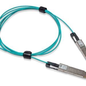 NVIDIA - Cabo de ligação direta 200GBase-AOC - QSFP56 para QSFP56 - 5 m - 5 m - fibra óptica - Active Optical Cable (AOC)