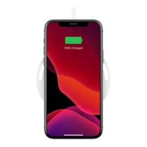 Belkin BoostCharge - Almofada de carregamento sem fios - 10 Watt - branco