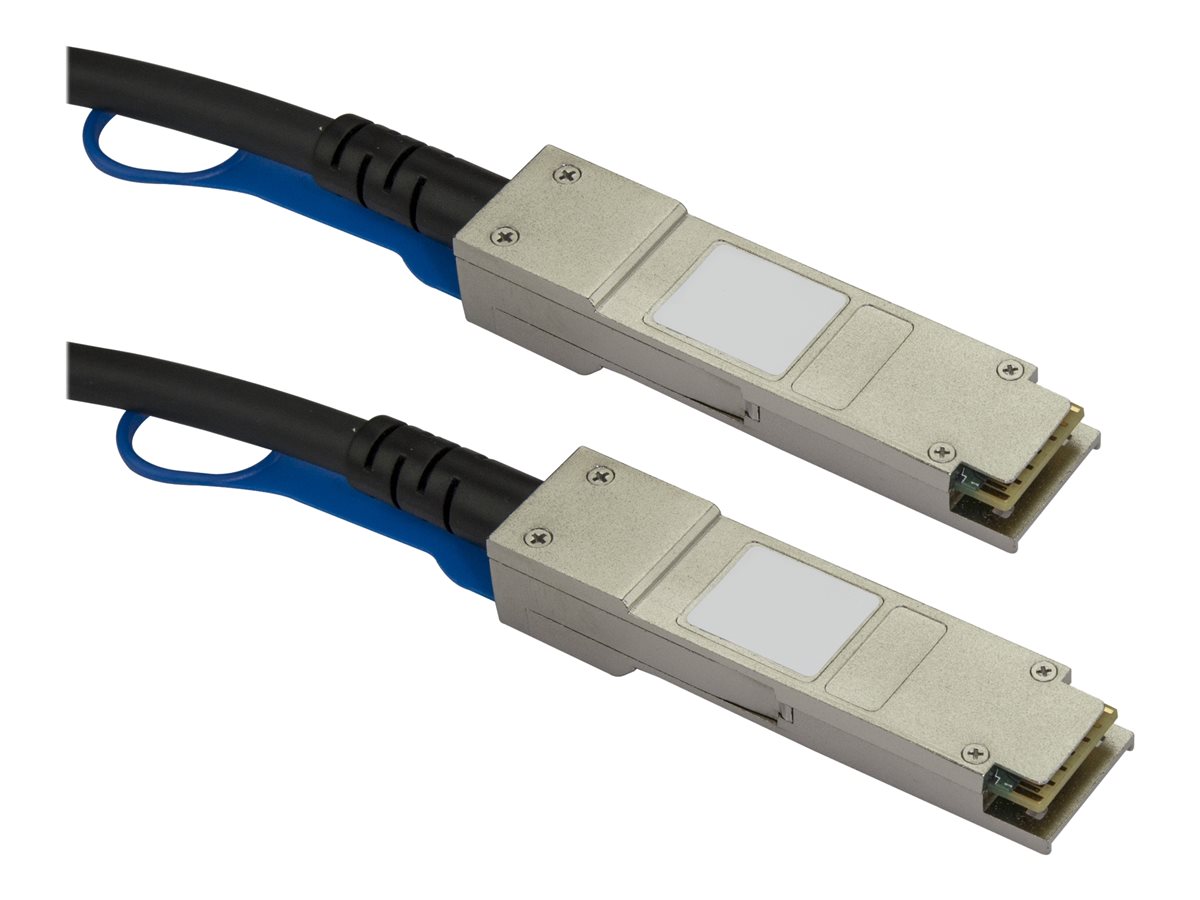 StarTech.com HPE JD095C Compatible .65m 10G SFP+ to SFP+ Direct Attach Cable Twinax, 10GbE SFP+ Copper DAC 10 Gbps Low Power Passive Mini GBIC/Transceiver Module DAC, Firepower A5500, 10GE - Lifetime Warranty (JD095CST) - Cabo de ligação directa 10GB
