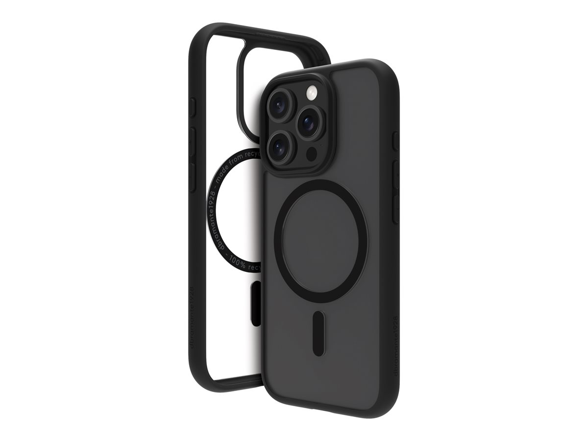 dbramante1928 Grenen - Tampa posterior para telemóvel - compatibilidade MagSafe - plástico - preto - para Apple iPhone 16 Pro