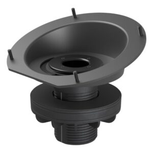 Logitech Tap Riser Mount - Kit de montagem de controlador de vídeo conferência - grafite - para Room Solution Base Bundle, Huddle, Large, Tap for Google Hangouts Meet
