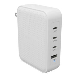 HyperJuice - Adaptador de alimentação - 145 Watt - conectores de saída: 4 - branco