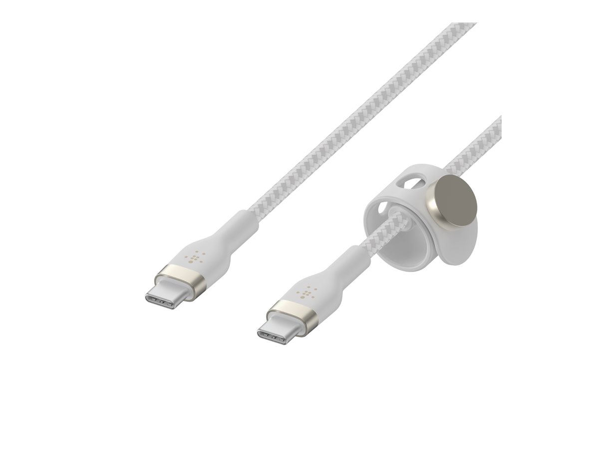 Belkin BoostCharge - Cabo USB - USB-C (M) para USB-C (M) - 2 m - branco