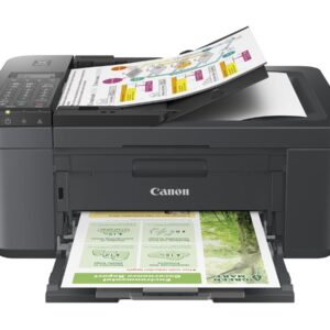 Canon PIXMA TR4755i - Impressora multi-funções - a cores - jacto de tinta - A4 (210 x 297 mm), Legal (216 x 356 mm) (original) - A4/Legal (media) - até 6.4 ppm (cópia) - até 8.8 ipm (impressão) - 100 folhas - 33.6 Kbps - USB 2.0, Wi-Fi(n) - preto