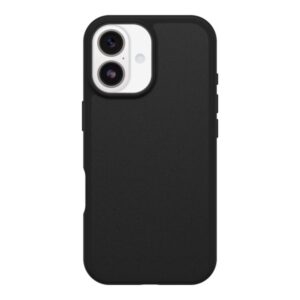 OtterBox React Series - Tampa posterior para telemóvel - compatibilidade MagSafe - plástico - cristal negro (transparente/preto) - para Apple iPhone 17