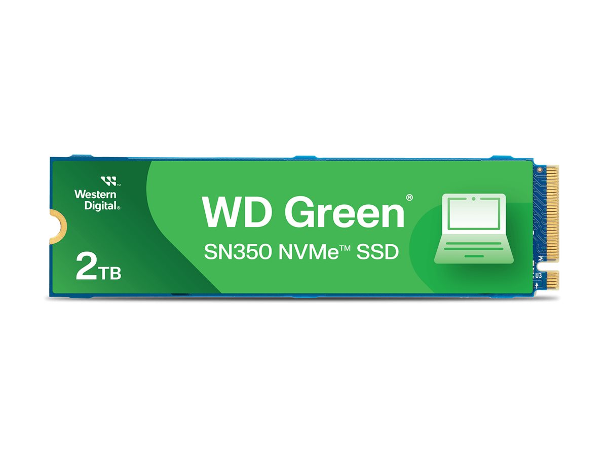 WD Green SN350 NVMe SSD WDS200T3G0C-00AZL0 - SSD - 2 TB - interna - M.2 2280 - PCIe 3.0 x4 (NVMe) - Image 2