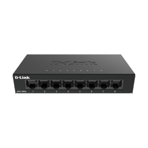 D-Link DGS 108GL - Interruptor - sem gestão - 8 x 10/100/1000 - desktop