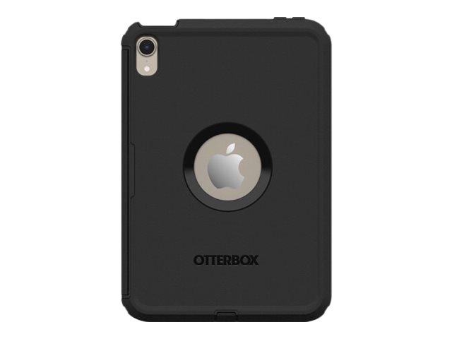 OtterBox Defender Series - Tampa posterior para tablet - apoio de proteção - policarbonato, borracha sintéctica - preto - para Apple iPad mini (6ª geração)