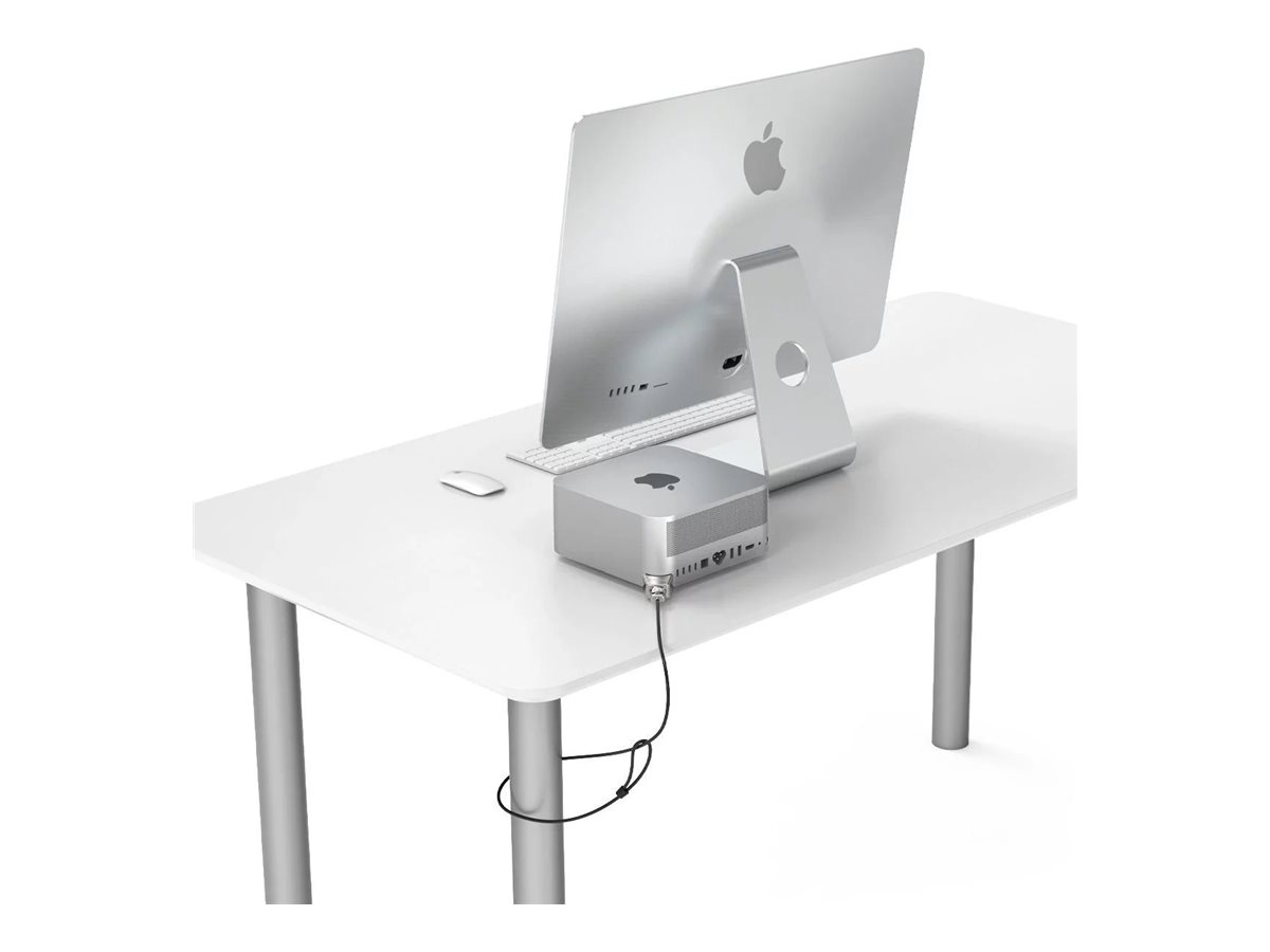 Compulocks Mac Studio Ledge Lock Adapter with Keyed Cable Lock - Fecho de segurança - para Apple Mac Studio