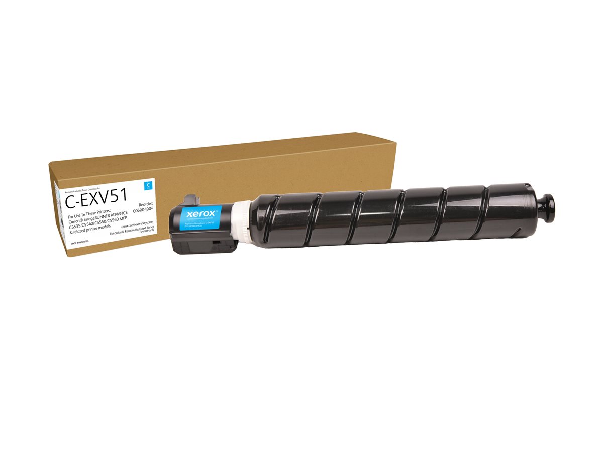 Everyday - Azul cyan - compatível - remanufacturado - cartucho de toner (opção para: Canon 0482C002, Canon C-EXV51) - programa de devolução Green World Alliance