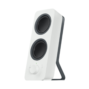 Logitech Z207 - Altifalantes - para PC - canal 2.0 - sem fios - Bluetooth - 5 Watt (Total) - branco