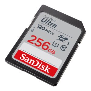 SanDisk Ultra - Cartão de memória flash - 256 GB - UHS-I U1 / Class10 - SDXC UHS-I