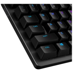 Logitech Gaming G512 - Teclado - luz traseira - USB - Padrão internacional americano - interruptor: GX Brown Tactile - carvão