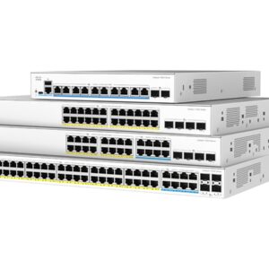 Cisco Catalyst 1300X-24T-4X - Interruptor - L3 - Administrado - 4 x 10 Gigabit SFP28 + 24 x 10/100/1000Base-T - montável em trilho