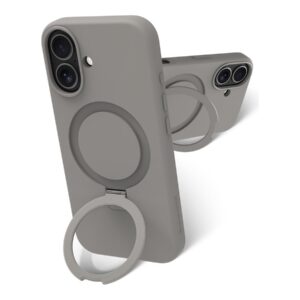 dbramante1928 Roskilde Kick - Tampa posterior para telemóvel - compatibilidade MagSafe - pedra de rio - para Apple iPhone 17