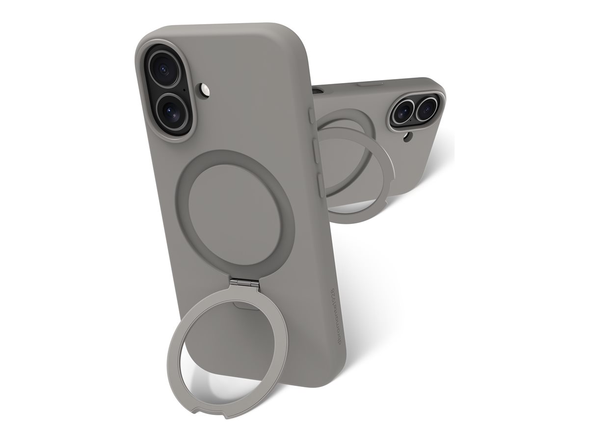 dbramante1928 Roskilde Kick - Tampa posterior para telemóvel - compatibilidade MagSafe - pedra de rio - para Apple iPhone 17