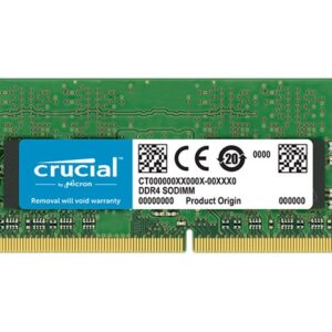 Crucial - DDR4 - módulo - 32 GB - SO DIMM 260-pinos - 3200 MT/s / PC4-25600 - CL22 - 1.2 V - unbuffered - sem ECC
