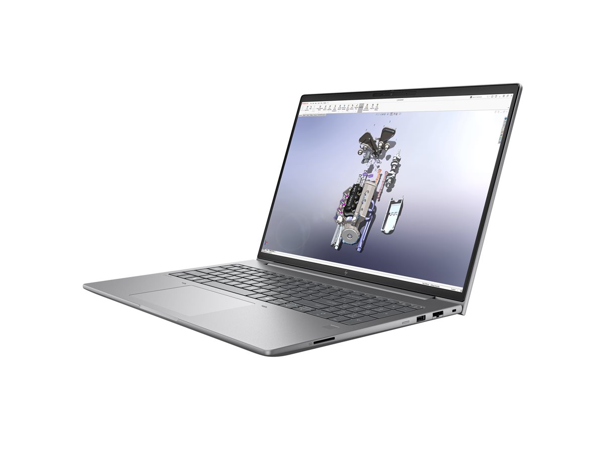 HP ZBook X G1i Mobile Workstation - AI PC, AI Workstation - Intel Core Ultra 7 - 255H / até 5.1 GHz - Win 11 Pro - RTX PRO 1000 Blackwell - 32 GB RAM - 1 TB SSD NVMe, TLC - 16" IPS 2560 x 1600 (2.500) @ 120 Hz - Gigabit Ethernet - Wi-Fi 7, Bluetooth