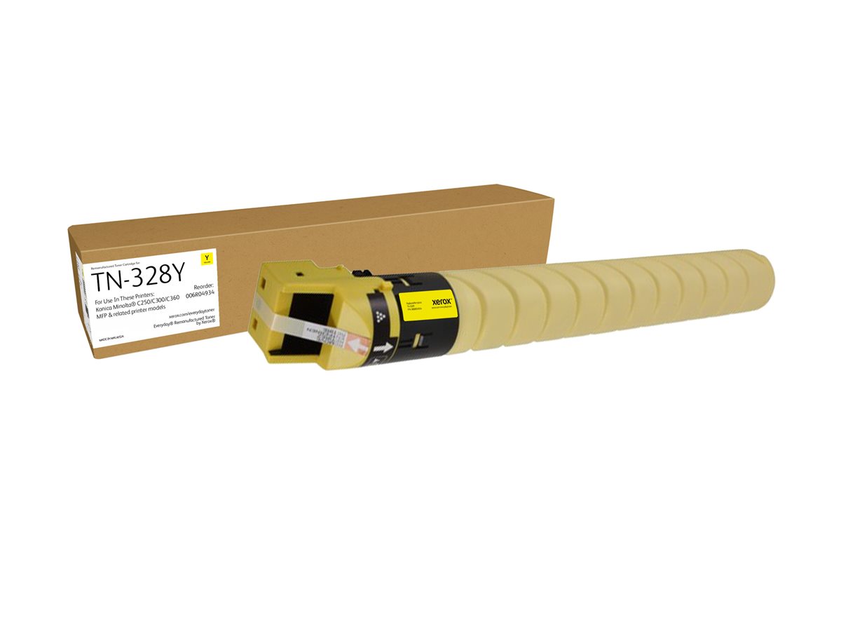 Everyday - Amarelo - compatível - remanufacturado - cartucho de toner (opção para: Konica Minolta AAV8250) - programa de devolução Green World Alliance