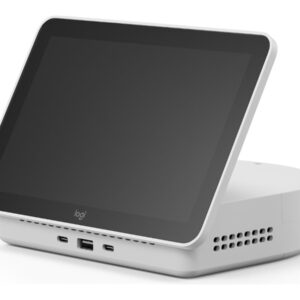 Logitech Logi Dock Flex - Estação de acoplamento gerida - power adapter included