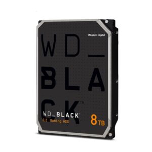 WD Black WD8002FZBX - Disco rígido - 8 TB - jogos - interna - 3.5" - SATA 6Gb/s - 7200 rpm - buffer: 256 MB