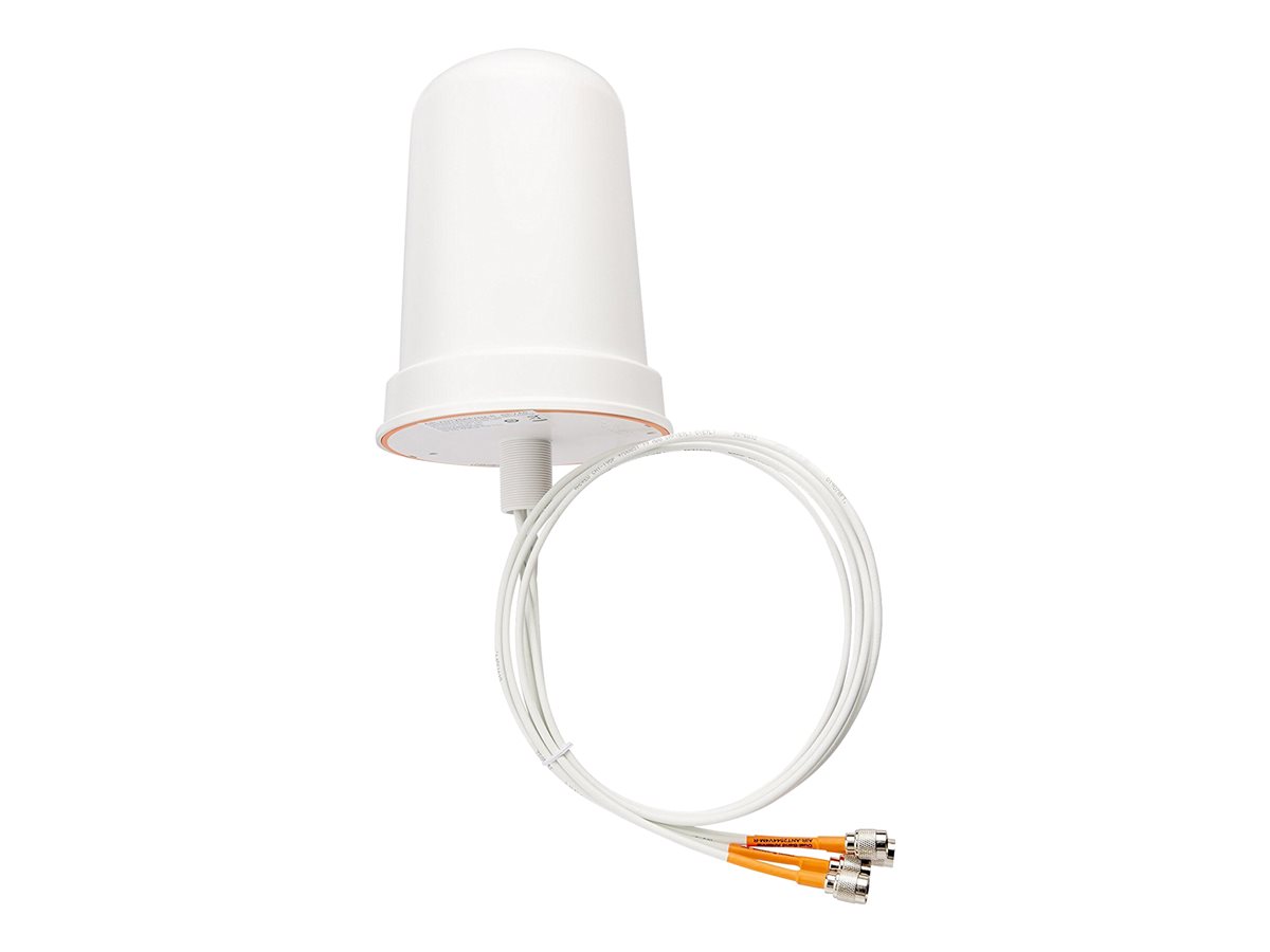 Cisco Aironet Dual-Band MIMO Wall-Mounted Omnidirectional Antenna - Antena - 4 dBi - omni-direccional - externo, montável na parede, interno