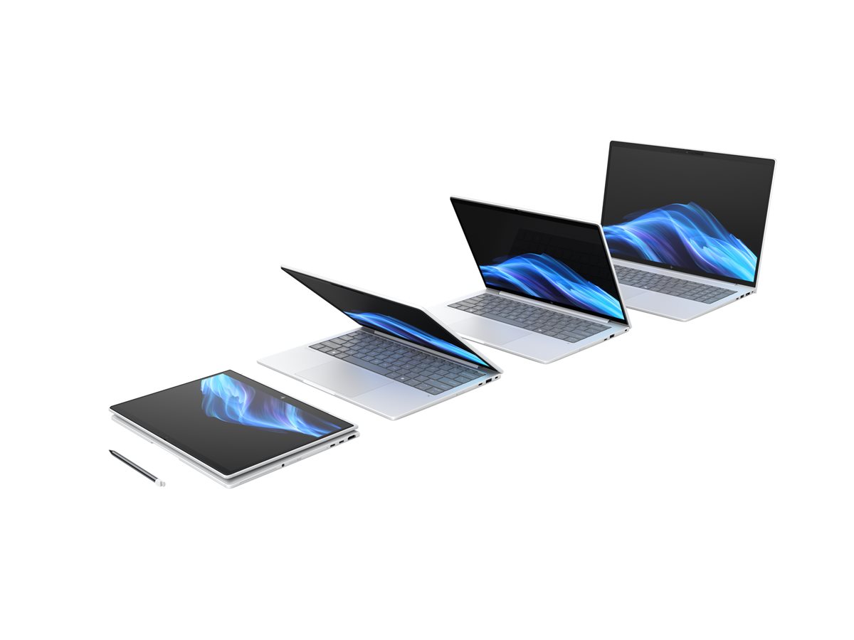 HP EliteBook 8 Flip G1i Notebook AI - AI PC - design invertido - Intel Core Ultra 5 - 225U / até 4.8 GHz - Win 11 Pro - Intel Graphics - 16 GB RAM - 512 GB SSD NVMe - 13.3" IPS ecrã de toque 1920 x 1200 - Wi-Fi 7, Bluetooth - prata glaciar - kbd: Por