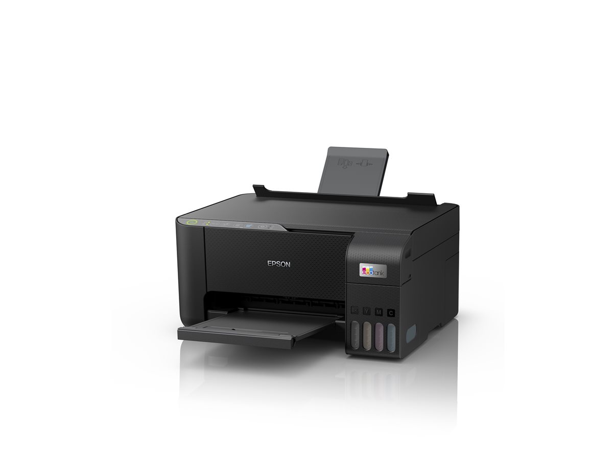Epson EcoTank ET-2860 - Impressora multi-funções - a cores - jacto de tinta - ITS - A4 (media) - até 10 ppm (impressão) - 100 folhas - Wi-Fi, USB - preto