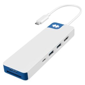 HyperDrive Flex 8 Port USB-C Hub Blue