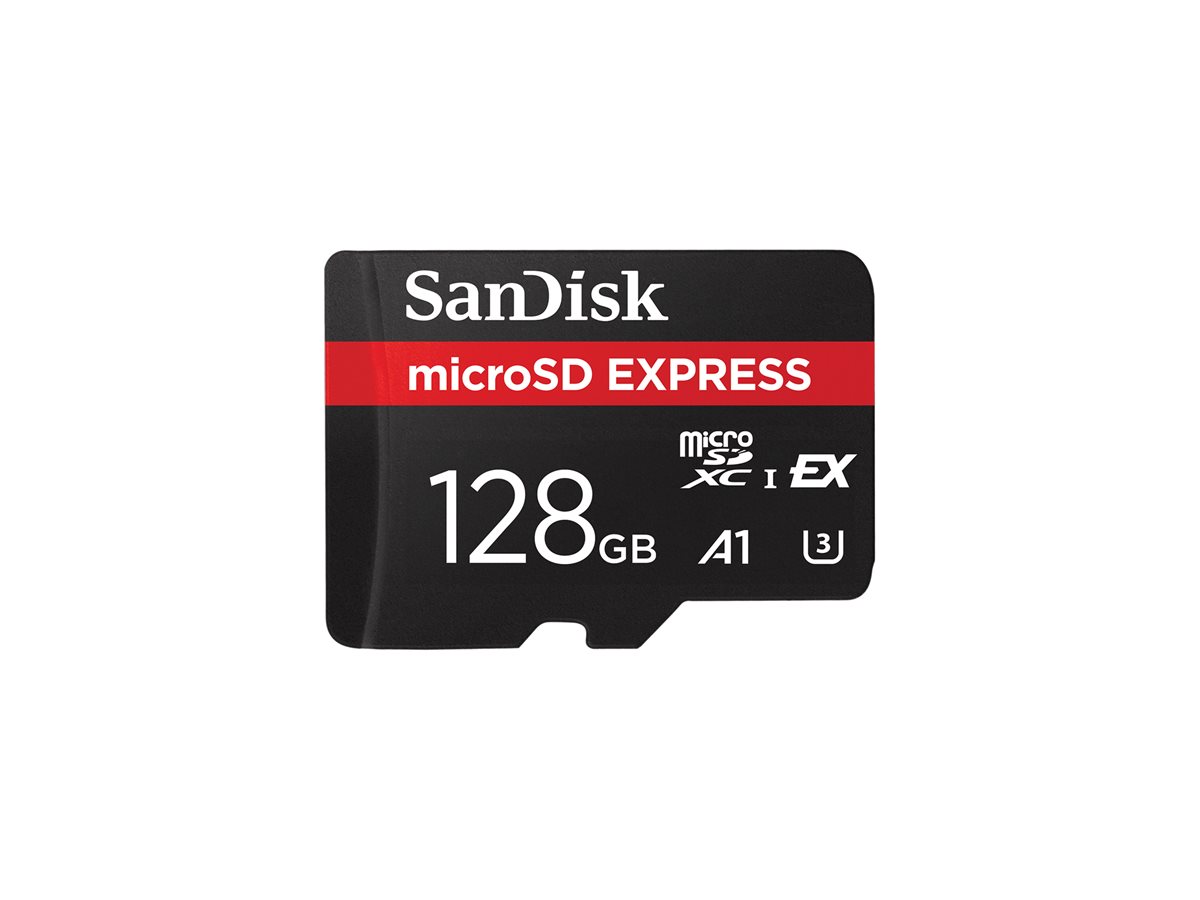 SanDisk Express - Cartão de memória flash - 128 GB - microSDXC UHS-I
