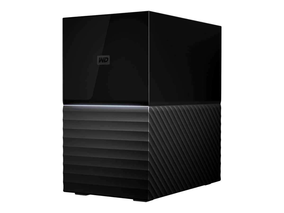 WD My Book Duo WDBFBE0280JBK - Matriz de disco rígido - 28 TB - 2 baias - HDD 14 TB x 2 - USB 3.1 Gen 1 (externo) - Image 2