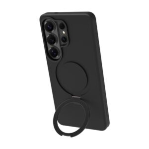 dbramante1928 Roskilde - Tampa posterior para telemóvel - magnet kickstand - compatibilidade MagSafe - ICON - meia noite - para Samsung Galaxy S26 Ultra