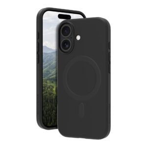 dbramante1928 Greenland Pro - Tampa posterior para telemóvel - compatibilidade MagSafe - plástico - preto noite - para Apple iPhone 17