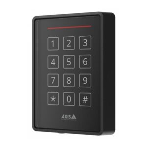 Axis A4120-E - RFID leitor de proximidade/teclado - 1 comando - com cabo - serial RS-485 - preto, NCS S 9000-N