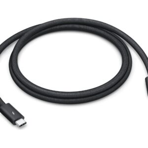 Apple Thunderbolt 5 Pro - Cabo Thunderbolt - USB-C (M) para USB-C (M) - USB4 / Thunderbolt 3 / Thunderbolt 4 / Thunderbolt 5 / DisplayPort 2.1 - 1 m - passivo, Suporte para ligação em cadeia - preto