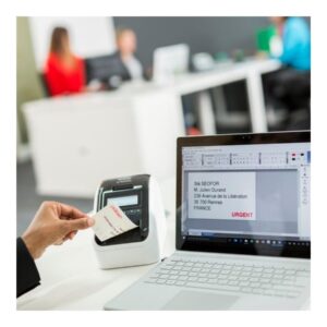 Brother QL-820NWBc - impressora de etiquetas - duas cores (monocromático) - térmico direto