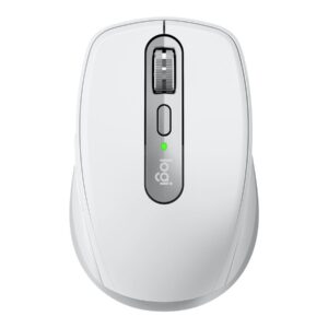 Logitech MX Anywhere 3S for Business - Rato - para direita - óptico - 6 botões - sem fios - Bluetooth - recetor USB Logitech Logi Bolt - cinza pálido