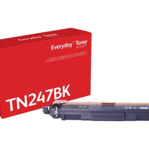 Everyday Black Toner compatible with Brother TN247BK, High Capacity