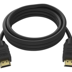 5 m HDMI cable - 8k at 60 hz - HDMI version 2.1 - 48 gbps - double shielded - gold plated connectors - HDMI (m) to HDMI (m) - outer diameter 8.0 mm - 26 awg - white