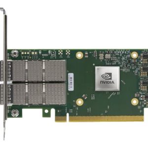 NVIDIA ConnectX-6 Dx EN - Cripto desativado com Boot Seguro - adaptador de rede - PCIe 4.0 x16 - 100 Gigabit QSFP56 x 2