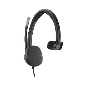 HP Poly Mission 615 - Mission 600 Series - auscultadores - no ouvido - com cabo - USB-A, USB-C - preto - Certificação…