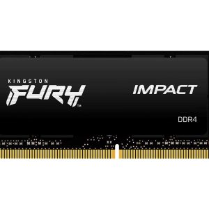 Kingston FURY Impact - DDR4 - módulo - 16 GB - SO DIMM 260-pinos - 3200 MHz