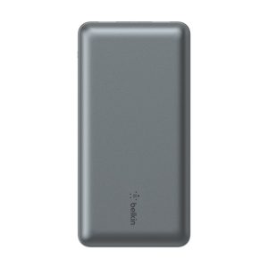 Belkin BoostCharge - Carregador portátil - 20000 mAh - 15 watt - 3 A - 3 conectores de saída (2 x USB, USB-C) - no…