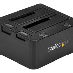 Startech Dual-Bay USB 3.0 to SATA Hard Drive Docking Station, USB Hard Drive Dock, External 2.53.5 SATA IIIIII, SSDHDD…