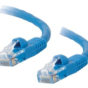 C2G Cat5e Booted Unshielded (UTP) Network Patch Cable - Cabo patch - RJ-45 (M) para RJ-45 (M) - 2 m - PTNB - CAT 5e -…