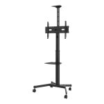 Display floor stand trolley - steel construction - trolley fits displays 31 to 80" with VESA sizes up to 600 x 400 -…