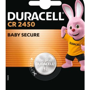 Pila de Botón Duracell CR2450/ 3V