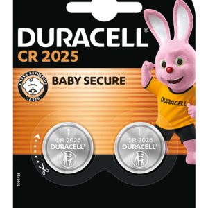 Pack de 2 Pilas de Botón Duracell DL2025B2/ 3V